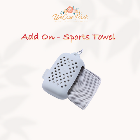 Add-on: Sports Towel (Grey)